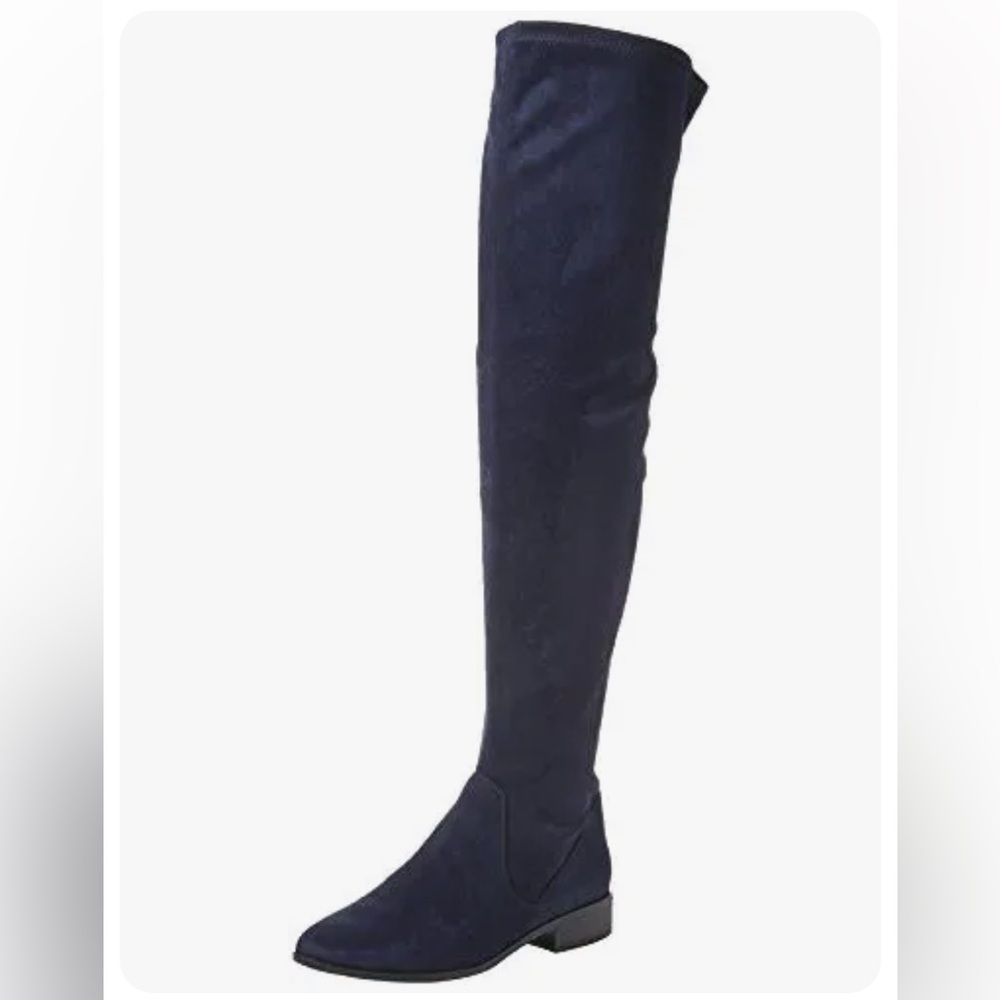 IN SEARCH FOR: Aldo elinna boots in navy sz 7.5 to 8
